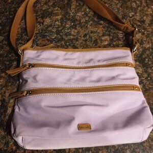 The Sak Esperato nylon crossbody in lavender